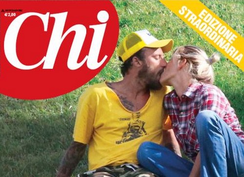 Copertina Chi, la coppia Marcuzzi-Facchinetti