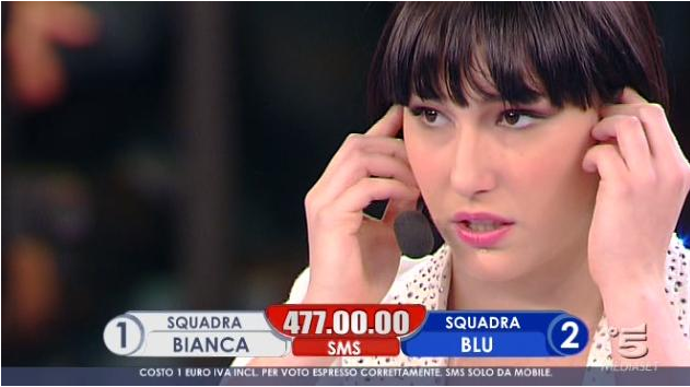 Foto serale Amici Giulia ha un malore