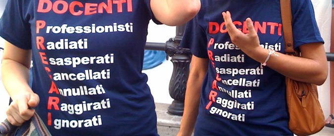 Docenti precari Mediaset