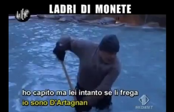 Le Iene Fontana di Trevi ladri di monete Roma