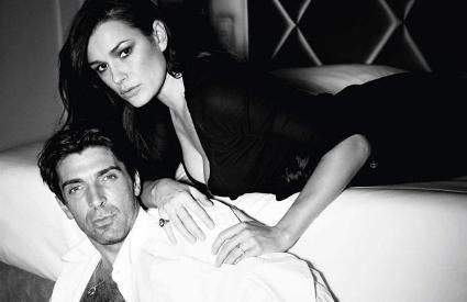 Foto della modella Alena Seredova presto sposa del portiere Gigi Buffon