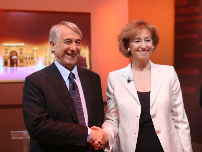 Pisapia e Moratti Milano Elezioni 2011