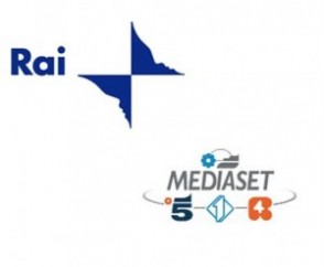 loghi rai e mediaset