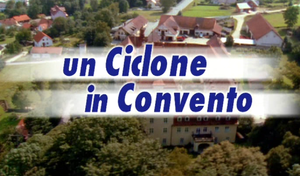 logo del telefilm un ciclone in convento