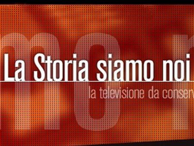 la storia siamo noi logo programma Rai Due
