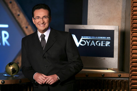 roberto giacobbo conduttore di Voyager Rai Due