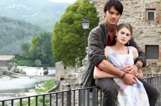 Vanessa Hessler e Giulio Berruti protagonisti della fiction La ragazza americana su Rai Uno