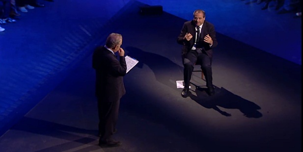 Michele Santoro e Antonio Di Pietro