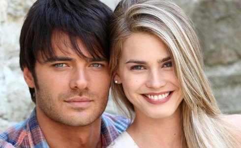 Giulio Maria Berruti e Vanessa Hessler in La ragazza americana