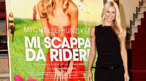 Michelle Hunziker Mi scappa da ridere Teatro Sistina Roma