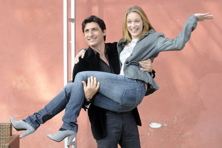 Antonia Liskova e Emilio Solfrizzi