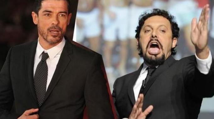 Enrico Brignano e Alessandro Gassman foto