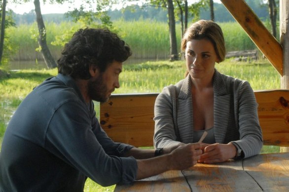 Alessio Boni e Vanessa Incontrada nella fiction I cerchi nell'acqua