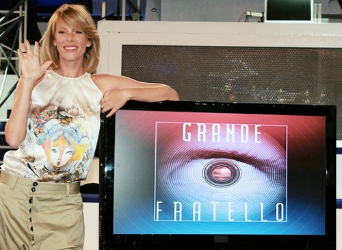 La conduttrice del GF21 Alessia Marcuzzi