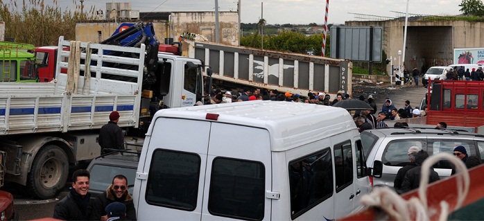 Protesta a Rosolini, Sicilia
