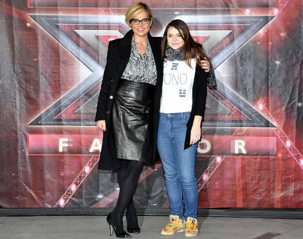 foto simona ventura e francesca michielin