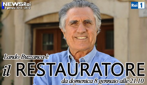 Lando Buzzanca Il Restauratore Rai1 Logo