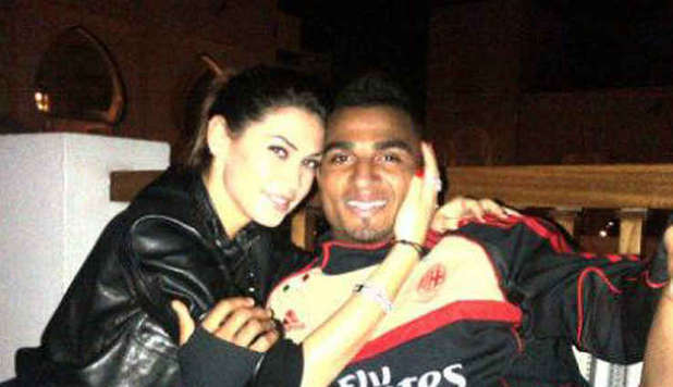 la showgirl melissa satta con il fidanzato il calciatore kevin prince boateng