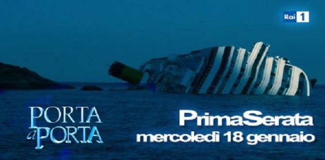 Porta a Porta speciale in onda il 18 gennaio