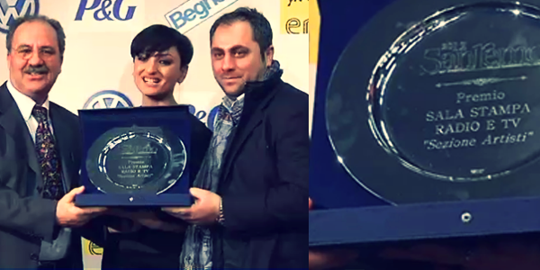 arisa sanremo 2012 sala stampa premio