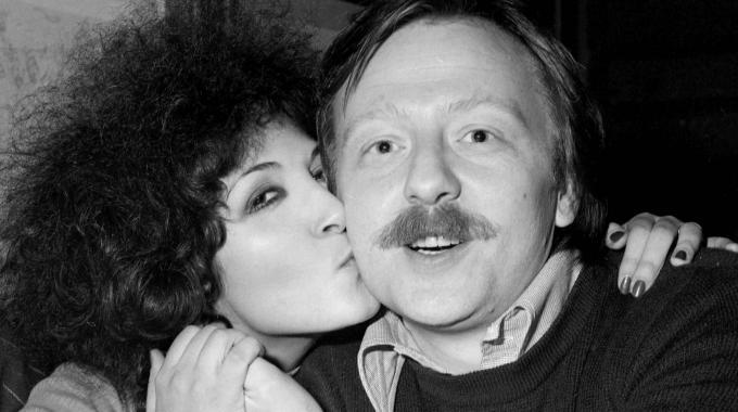 Il compositore Giancarlo bigazzi insieme alla cantante Marcella Bella