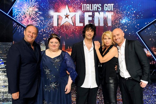 simone annicchiarico e i giudici di italia's got talent