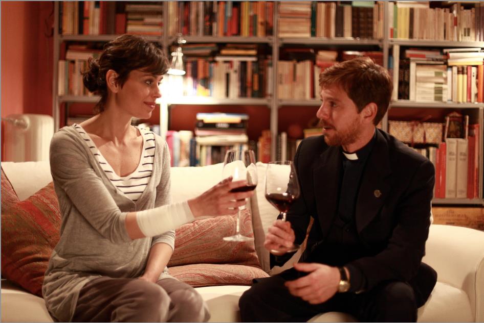 Una scena del tredicesimo Apostolo con Gioè e Pandolfi