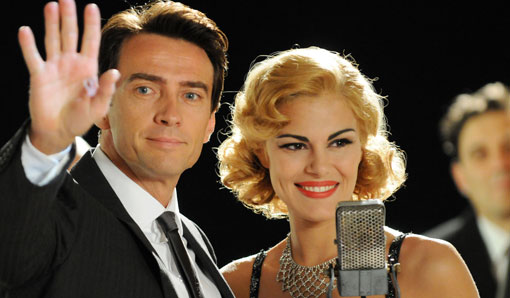 alessio boni e bianca guaccero in walter chiari fino all'ultima risata