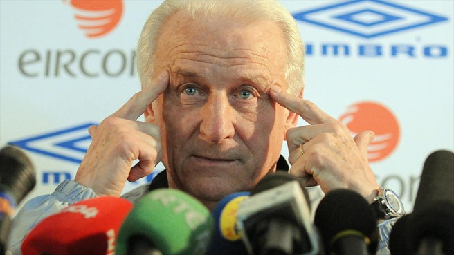 foto del ct dell'irlanda giovanni trapattoni
