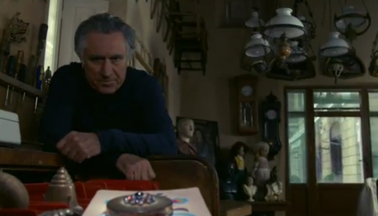 Il Restauratore, una scena della fiction