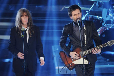 Patty Smith duetta coi Marlene Kuntz a Sanremo 2012