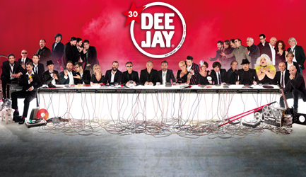 Radio deejay compie trent'anni