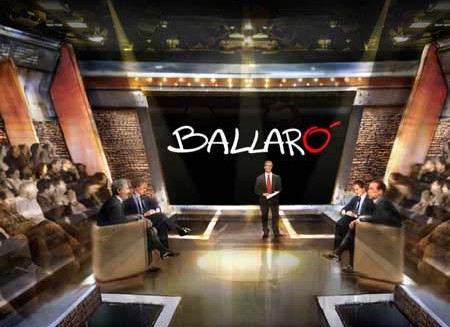 La trasmissione di Ballarò condotta da Giovanni Floris