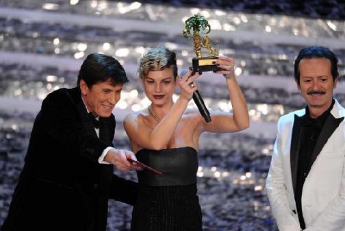 Foto Emma vincitrice Sanremo 2012