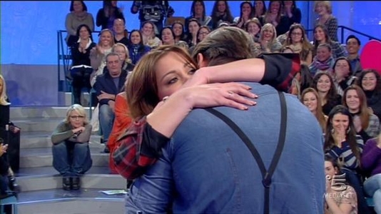Teresanna Pugliese fa emozionare Francesco Monte