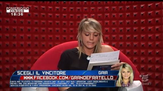 Foto di Gaia Bruschini al GF12
