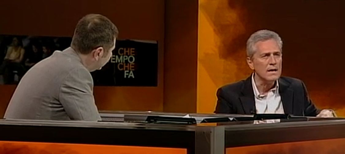 Francesco Rutelli ospite a Che tempo che fa