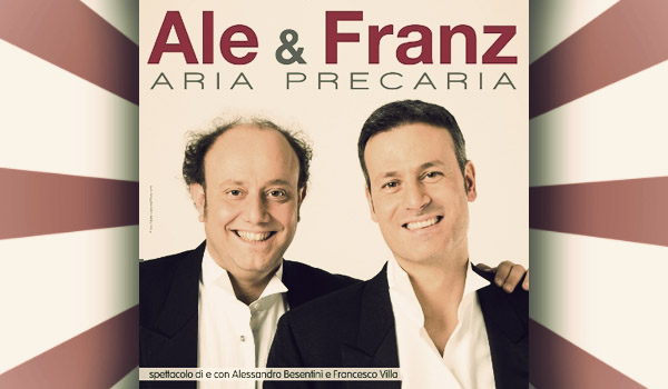 ale franz aria precaria locandina teatro