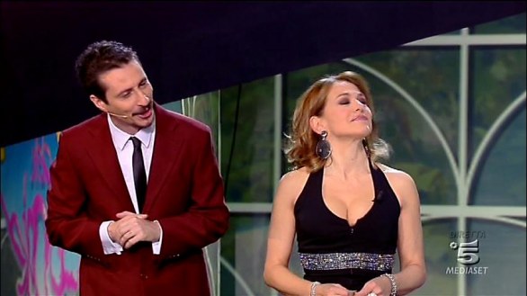 Barbara D'Urso su Scherzi a parte
