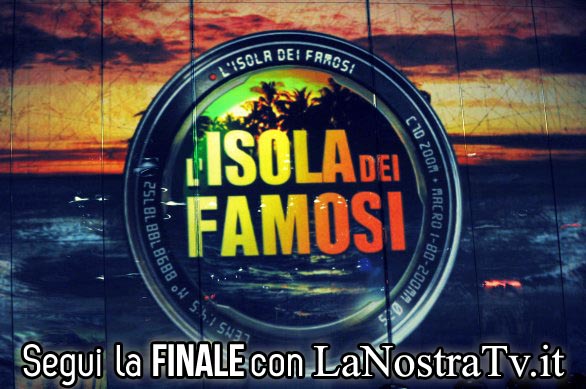 finale diretta isola dei famosi 9