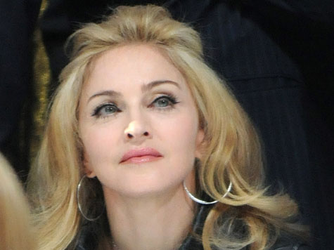 La cantante Madonna