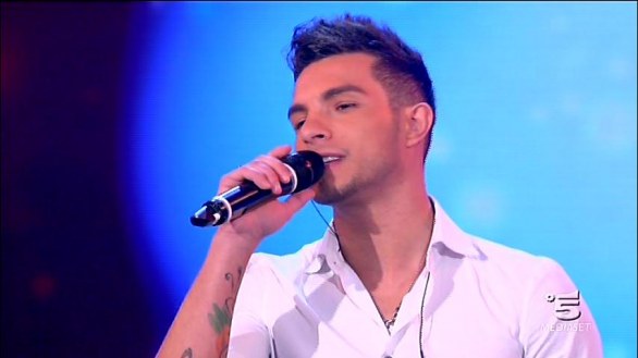 Foto di Marco Carta ad Amici 11