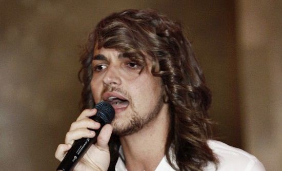 Foto di Valerio Scanu ad Amici
