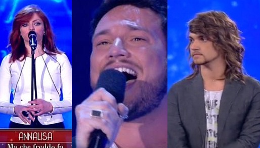 Foto di Annalisa, Valerio Scanu e Antonino ad Amici 11