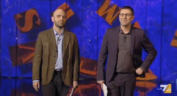 Fabio Fazio e Roberto Saviano