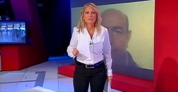 Federica Sciarelli durante Chi l'ha Visto