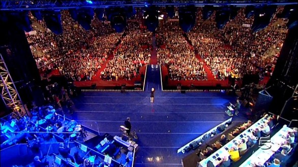 Foto palco di Amici 11 all' Arena di Verona