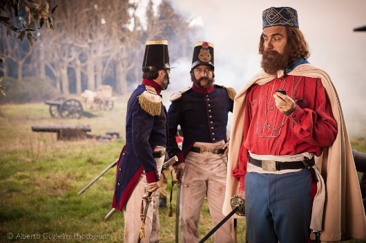 foto dello spot tim giuseppe garibaldi