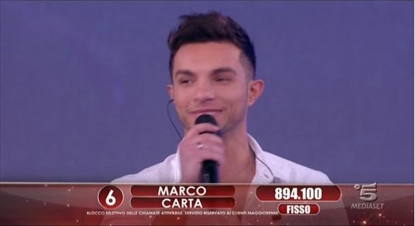 Foto di Marco Carta ad Amici 11