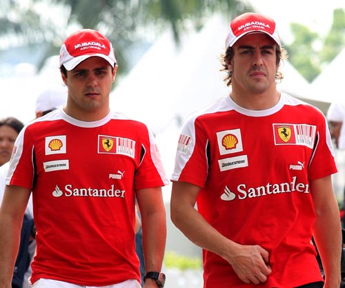 Massa e Alonso, politi di Formula 1